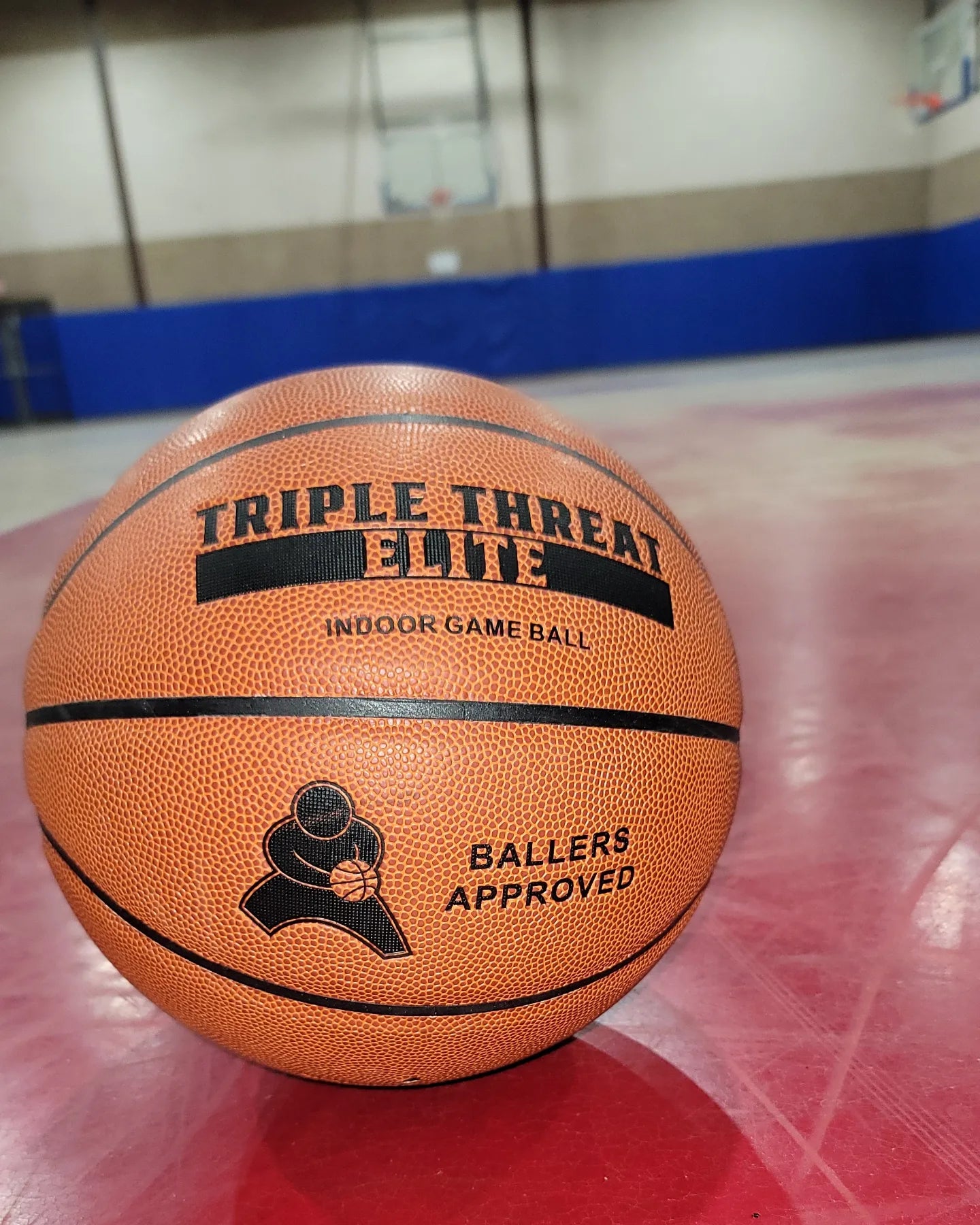 Custom Designed "TRIPLE THREAT Elite" Leather Basketball