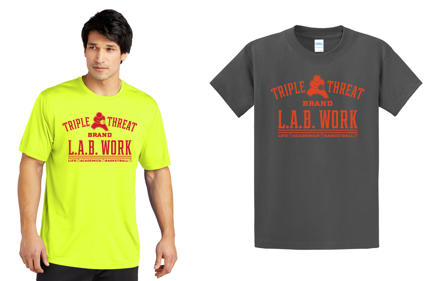 "L.A.B. WORK" Tee