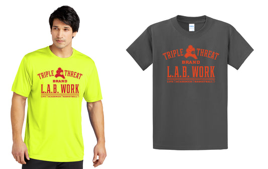 "L.A.B. WORK" Tee